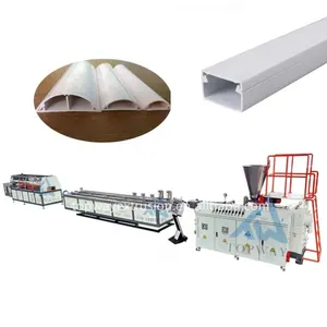 PVC cáp điện Trunking hồ sơ đùn máy móc dây chuyền sản xuất PVC cáp dây thân vỏ làm machinoplastic