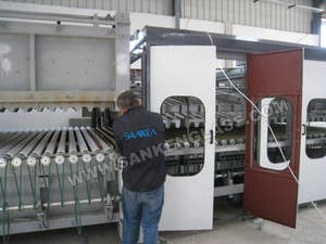 Four de Trempage du Verre Sanken SKFT-2436 à Vente Chaude 2025, Contrôlé par PLC, Facile à Utiliser, Haute Capacité 120-130m²/h - Product Image 3