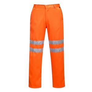 PORTWEST - RT45ORTS Pantalón alto de polialgodón naranja de alta visibilidad-EAN 5036108163632 ROPA DE TRABAJO DE LA HI-VIS - Product Image 1