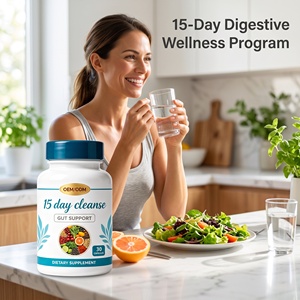Capsule Vitaminiche OEM TK AMZ per la Salute Intestinale dei Bambini, Detox 15 Giorni, Brucia Grassi e Supporto al Colon, Biologiche Senza Glutine - Product Image 2