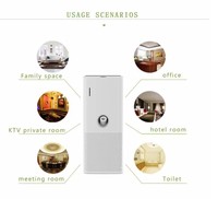 Diffuseur d'huiles essentielles portable à ultrasons mural alimenté par batterie, 1 an de garantie, pour usage commercial, domestique, hôtel, hall, toilettes