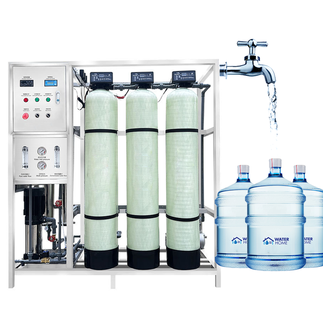 Small Industrial 500LPH RO Water Treatment Plant System with Motor Automatic Control for Filter Drinking Pure Water Purifier