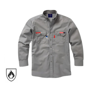 CE Certificate Fireproof Long Sleeve Button Down FRC Welder Custom <strong>Welding</strong> FR Work Fire Retardant Flame Resistant <strong>Shirt</strong> for Men - Product Image 4