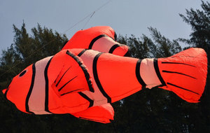 Layang-layang Ikan Badut Raksasa Tiup Ukuran Besar 2,5m untuk Acara - Product Image 3