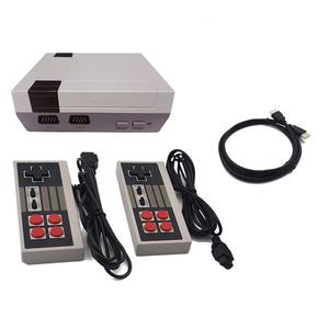 Mini console de jeu vidéo TV rétro classique <span class=keywords><strong>8</strong></span> <span class=keywords><strong>bits</strong></span> quatre boutons intégré 621 jeu Av sortie double manette pour Nes - Product Image 2