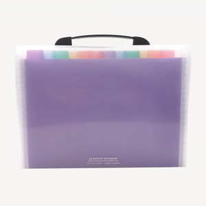 Túi Đựng Hồ Sơ Tài Liệu Mở Rộng 24 Ngăn Cỡ A4, Túi Đựng Hồ Sơ Cầu Vồng - Product Image 6
