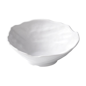 Xiangyuan Meimei melamine tableware <b>large</b> bowl for commercial hot <b>pot</b>, white vegetable, mushroom, and lettuce bucket, creative - Product Image 5