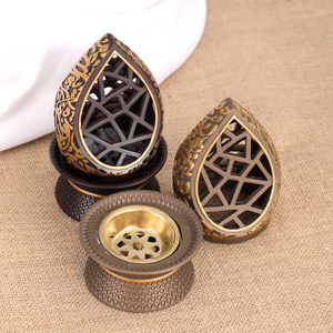 Yeni reçine tütsü brülör çapraz tütsü Censer <span class=keywords><strong>Bakhoor</strong></span> brülör kömür tütsü brülör ile maşa kaşık - Product Image 3