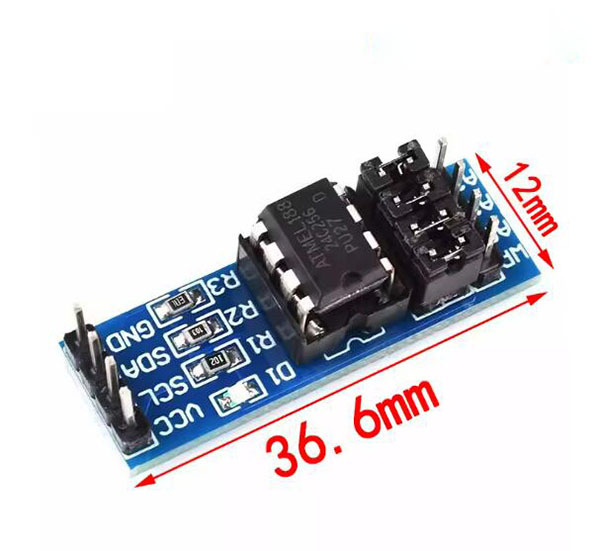AT24C Series EEPROM Module AT24C01 AT24C02 AT24C04 AT24C08 AT24C16 AT24C32 AT24C64 I2C Interface Memory Storage Module