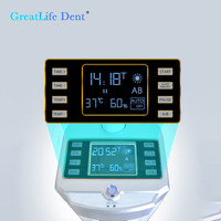 Greatlife Dent 60W Machine professionnelle de blanchiment des dents, lampe LED de blanchiment avec compatibilité AC100-240V, lumière bleue 460-490nm