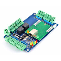 Panel de Control de Acceso Inteligente de Dos Puertas con Pantalla Táctil, Wiegand/TCP/IP/RS485, 20,000 Usuarios, 4 Lectores, Almacenamiento en la Nube