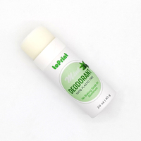 Baume déodorant solide écologique Push Eco Emballage cylindrique en tube de papier de carton biodégradable Matériaux recyclés recyclables