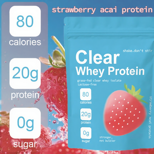 Paquetes de Proteína en Polvo Transparente OEM, 20 g de Proteína para Mujeres y Hombres, Sin Lactosa, Aislado de Suero de Leche de Animales Alimentados con Pasto, Sin Gluten, Sin Azúcar - Product Image 3