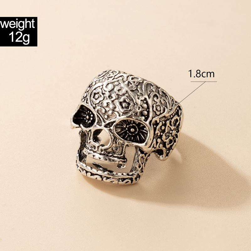 Personality Halloween Skull Ring - Punk Hiphop Metal Grunge Rings
