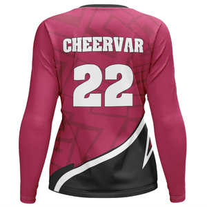 ชุดเล่นวอลเลย์บอลแขนยาวสำหรับผู้หญิงเสื้อวอลเลย์บอลยืดหยุ่นได้ - Product Image 2