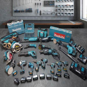 For Ma-kita LTX1500 18V Keyless Cordless Combo Kit 15-Piece Drill Set Variable Speed Electric <b>Power</b> Source 2V Press for <b>Tool</b> Use - Product Image 3