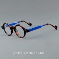 Nouvelles lunettes de lecture rétro à monture épaisse en acétate, ovales, de haute qualité, pour myopie, montures de lunettes à motif uni