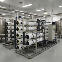 Système de purification d'eau RO en acier inoxydable, garantie 1 an, filtre à osmose inverse 20T/H pour fabricant Singapour