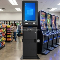 UNISPOT UAM-S02 Fusion 4: Универсальный игровой киоск с выдачей билетов, приемом наличных (банкомат) и онлайн-управлением (на английском языке)
