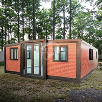 Usine de fabrication : Villa préfabriquée de 40 pieds carrés, Maison préfabriquée à deux chambres, Appartement modulaire, Bâtiment de bureaux en conteneurs