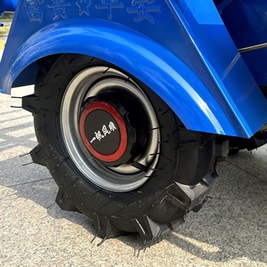 Mạnh mẽ 3 bánh xe chì axit Pin điện nâng cơ chế điện Trailer <span class=keywords><strong>Dolly</strong></span> với có thể tháo rời guardrails - Product Image 5