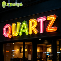 Lettres en relief LED personnalisées avec logo en gelée colorée, lettres en acrylique 3D certifiées CE, étanches IPX7, éclairage décoratif extérieur, publicité
