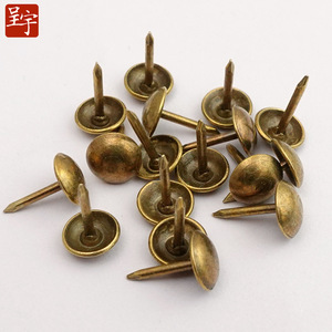 Antique Studs Bronze Tacks 7mm 9mm 15mm Diameter Decorative Furniture Hardware - Product Image 2