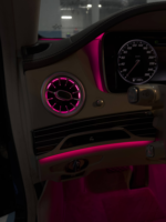 SJC - Convient pour Mercedes-Benz Classe S W222 2014-2020, éclairage d'ambiance pour voiture, accessoires de voiture, décoration intérieure, barre lumineuse LED 12V