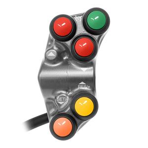 Interrupteur de guidon gauche pour Kawasaki Ninja ZX-10R/R (titane) - Product Image 4