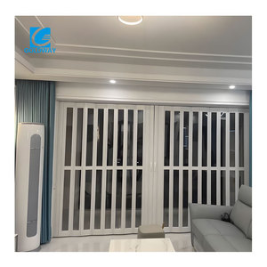 <span class=keywords><strong>Porte</strong></span> pliante en PVC imperméable, <span class=keywords><strong>porte</strong></span> <span class=keywords><strong>coulissante</strong></span> pour balcon, cuisine et chambre à coucher - Product Image 4