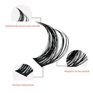 K028 <span class=keywords><strong>Faux</strong></span> <span class=keywords><strong>Cils</strong></span> Naturels Mixtes D3+J04 Vente en Gros Commerce Extérieur <span class=keywords><strong>Cils</strong></span> Éventail DIY avec Compensation pour Emballage Endommagé - Product Image 6