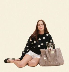 Özel Logo Poop çanta tutucu ile hafif evcil hayvan taşıyıcı kabarık <span class=keywords><strong>Pet</strong></span> Tote seyahat çantası yavru taşınabilir kedi taşıyıcı çanta için - Product Image 6