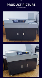 M5 Tùy Chỉnh Điều Khiển Kỹ Thuật Số Tự Động Sách Nóng Chảy Keo Chất Kết Dính Hoàn Hảo Giấy Keo Máy Tính Ràng Buộc Cho Văn Phòng - Product Image 4