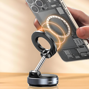 Vendez comme des gâteaux chauds Support de téléphone de voiture 360 rotation <span class=keywords><strong>bras</strong></span> de serrage pliable avec ventouse magnétique flexible - Product Image 3