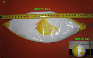 Pelota de playa inflable en pvc <span class=keywords><strong>transparente</strong></span> - Product Image 6