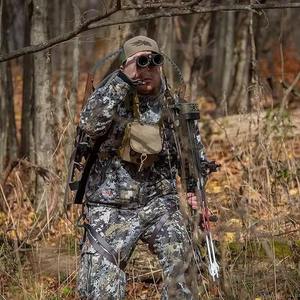 Sac de poitrine tactique en polyester imperméable avec fermeture éclair pour rangement de <span class=keywords><strong>jumelles</strong></span> et télescopes de sport en plein air, randonnée et escalade - Product Image 6