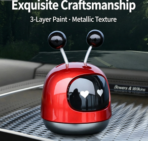 New <strong>Robot</strong> Car Solid Fragrance Ornament Long-lasting Light Fragrance Deodorizer Air Freshener Car Interior Decoration Car <strong>Perfume</strong> - Product Image 2