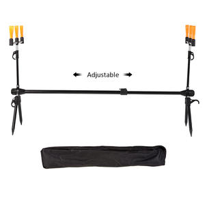 <span class=keywords><strong>Support</strong></span> de <span class=keywords><strong>canne</strong></span> à pêche télescopique Portable en acier inoxydable, démontage global rapide - Product Image 4