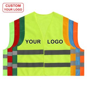 Factory Wholesale Custom Vest With Logo Work Clothes Construction Engineering Reflective Safety <b>Clothing</b> - Product Image 1