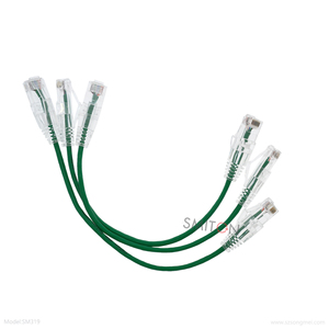 Câble de raccordement Ethernet mince Cat6 de 50cm cordon réseau LAN <span class=keywords><strong>RJ45</strong></span> sans accroc Test de réussite 100% pour routeur de bureau Internet <span class=keywords><strong>PC</strong></span> - Product Image 4