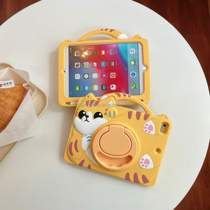 Funda Protectora de Silicona 3D con Diseño de Gato Divertido para iPad 10 10.<span class=keywords><strong>9</strong></span> Pulgadas 2022, Funda Antigolpes para Tablet A16 <span class=keywords><strong>Pad</strong></span> 11, Diseño de Dibujos Animados - Product Image 3