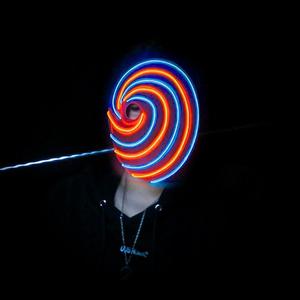 Masque Lumineux LED Uchiha <span class=keywords><strong>Obito</strong></span> pour <span class=keywords><strong>Cosplay</strong></span> Anime Amusant, en Plastique, pour Halloween et Fêtes Déguisées - Product Image 3