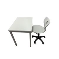 Meubles de classe scolaire, table et chaise en bois, bureau double pour étudiants, table d'étude pour la classe