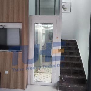 Elevador de pasajeros personalizado, hoteles, <span class=keywords><strong>cuarto</strong></span> piso, casa, Villa, interior y exterior, turismo, elevador hidráulico - Product Image 5
