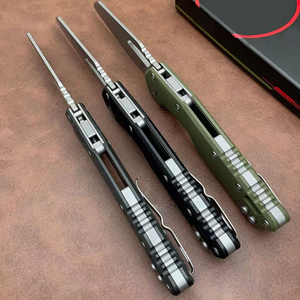 Coltello <span class=keywords><strong>Buck</strong></span> in Acciaio M390 e Fibra di Carbonio, Coltello <span class=keywords><strong>Buck</strong></span> 110 Obsidian, Utensile Premium EDC - Product Image 4
