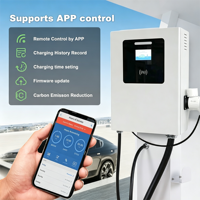 Stations de recharge au sol pour véhicules électriques en acier inoxydable, chargeur EV DC 20 kW avec procédé d'estampage