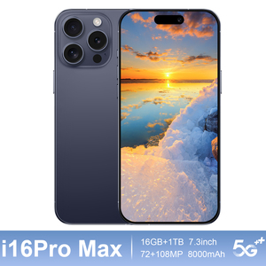 Venta al por mayor de fábrica 2026: Smartphone 16 Pro Max 5G desbloqueado, versión global, 1TB, Deca Core, francés/español - Product Image 5