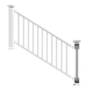 Rampe d'escalier <span class=keywords><strong>en</strong></span> vinyle pour balcon <span class=keywords><strong>en</strong></span> plastique <span class=keywords><strong>PVC</strong></span> - Product Image 1