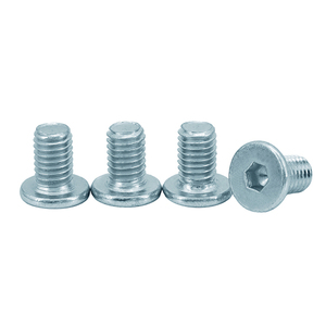Tornillos <span class=keywords><strong>Allen</strong></span> de Cabeza Ultrafina con Recubrimiento de Zinc Grado 10.9, M4 M5 M6 M8, Fabricantes de Fijaciones de Perfil Bajo - Product Image 2