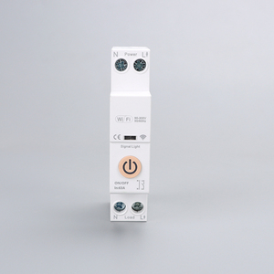 Dapat disesuaikan Tuya Smart WiFi 1P 63A oranye pemutus arus Relay miniatur pemantau pengukuran WiFi Smart Circuit Breaker Timer - Product Image 2